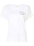 Rag & Bone Embroidered T-shirt - White