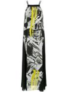 Mara Mac Abstract Print Long Dress - Unavailable