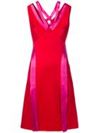 Versace Strappy Dress - Red