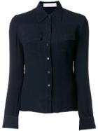 Victoria Beckham Silk Shirt - Blue