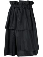 Comme Des Garçons Noir Kei Ninomiya Asymmetric Layered Skirt - Black