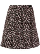 Be Blumarine A-line Leopard Print Skirt - Pink