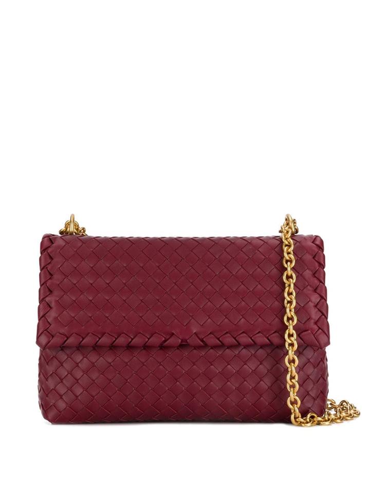 Bottega Veneta Baby Olimpia Bag - Red