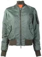 Unravel Bomber Jacket, Women's, Size: 6, Green, Polyamide/polyurethane/cotton