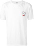 Saint Laurent - Printed Logo T-shirt - Men - Cotton - Xxl, White, Cotton