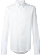 Wooyoungmi Classic Button Down Shirt, Men's, Size: 52, White, Cotton