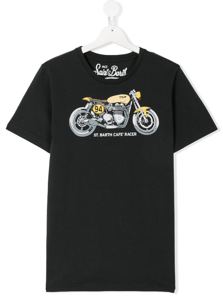 Mc2 Saint Barth Teen Racer T-shirt - Grey