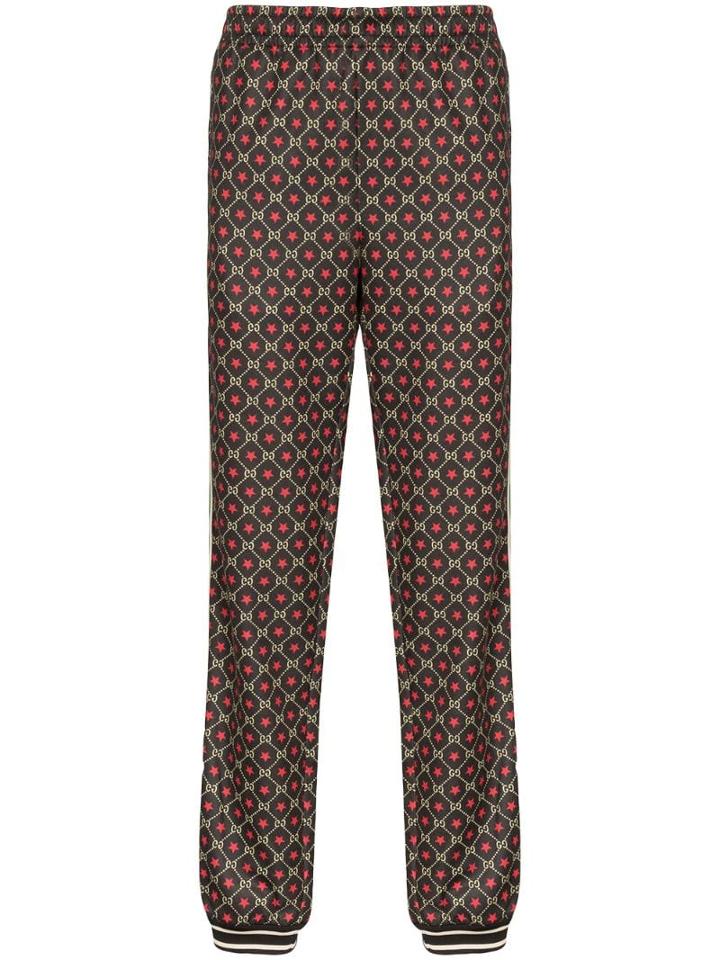 Gucci Gg Star Logo Track Pants - Multicolour