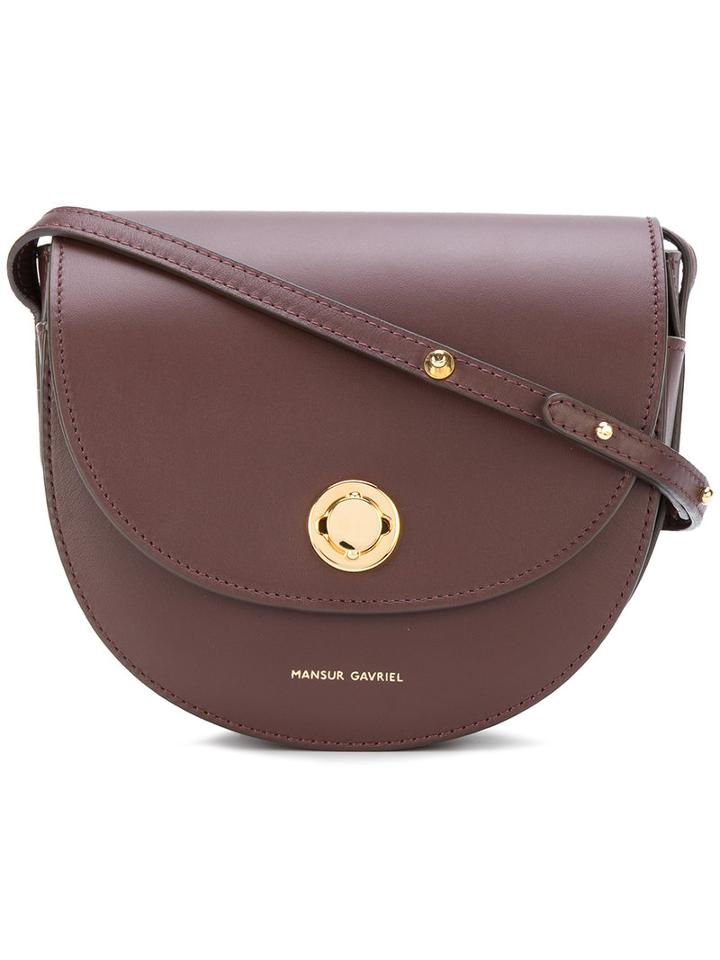 Mansur Gavriel - Saddle Shoulder Bag - Women - Leather - One Size, Brown, Leather