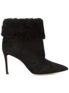 Paul Andrew Pointed Toe Ankle Boots - Black