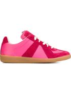 Maison Margiela Replica Sneakers, Women's, Size: 41, Pink/purple, Leather/rubber