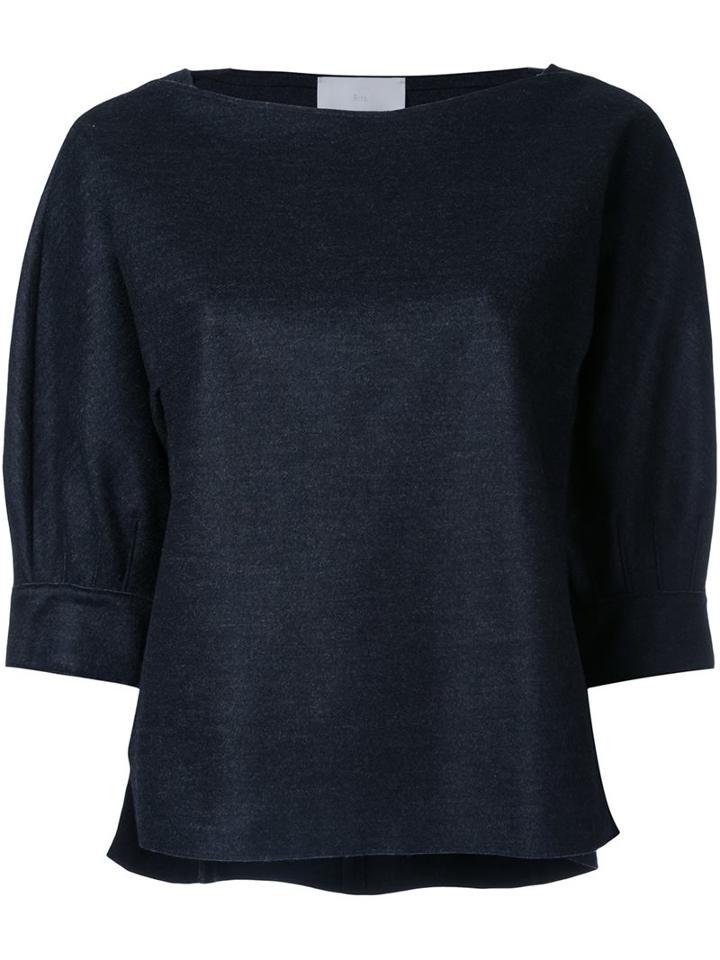 Rito Boat Neck Sweatshirt, Women's, Size: 38, Black, Wool