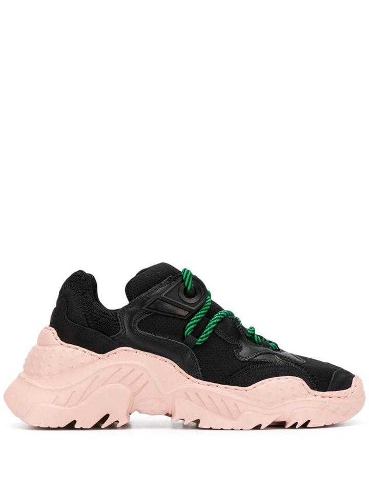 Nº21 Chunky Sole Sneakers - Black