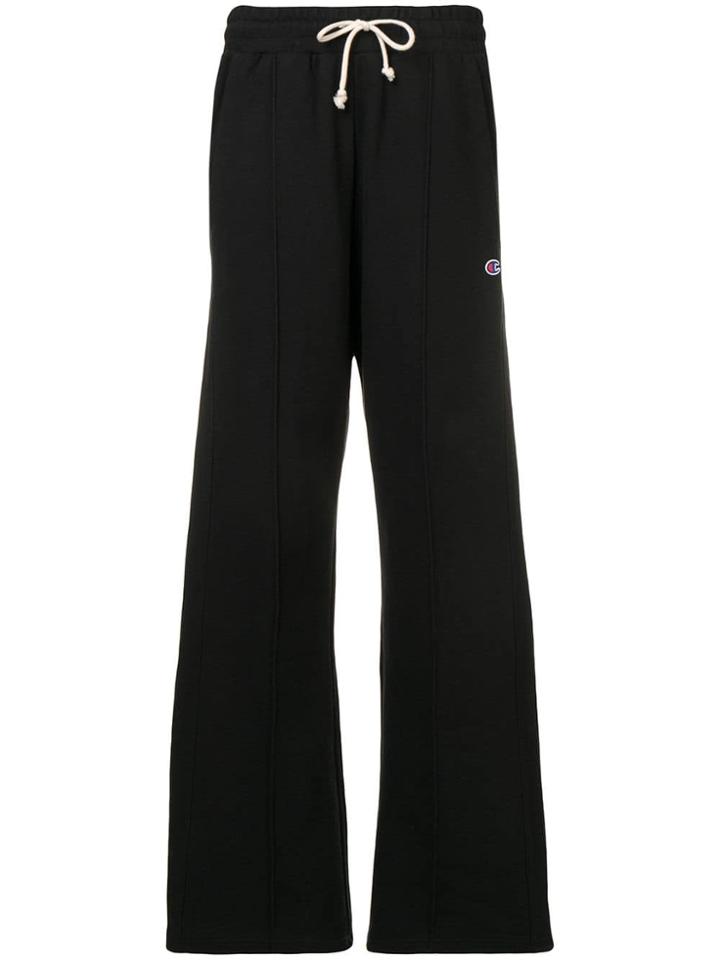Champion Flared Track Pants - Black