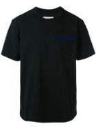 Sacai - Round Neck T-shirt - Men - Cotton - M, Black, Cotton
