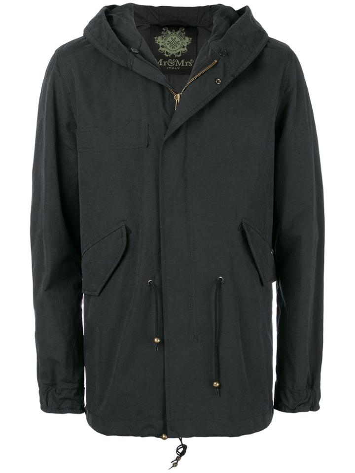 Mr & Mrs Italy Waterproof Parka - Black