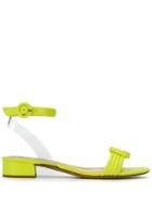 Alexandre Birman Twisted Front Sandals - Yellow