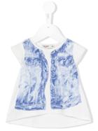 Jean Paul Gaultier - Trompe L'oleil Mini Met-shirt - Kids - Cotton/spandex/elastane/viscose - 18 Mth, Toddler Girl's, White