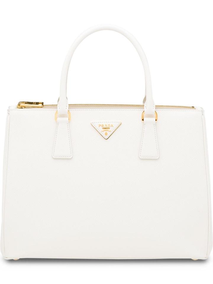 Prada Galleria Tote Bag - White