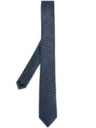 Z Zegna Houndstooth Pattern Tie