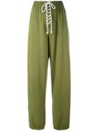 Fenty X Puma Lace-up Detail Sweatpants - Green