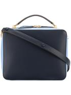 Anya Hindmarch The Stack Double Satchel - Blue