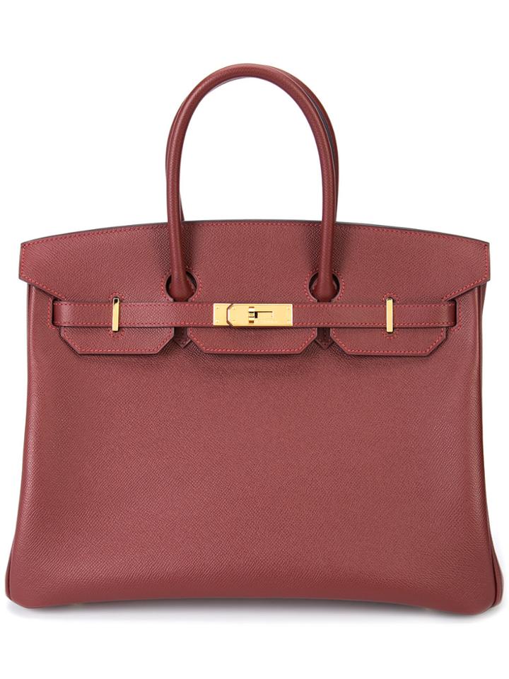 Hermès Vintage Birkin 35 Bag - Red