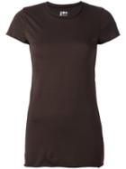 Labo Art Cap Sleeve T-shirt, Women's, Size: 3, Brown, Cotton/spandex/elastane