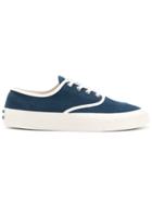 Maison Kitsuné Bleached Lace Sneakers - Blue