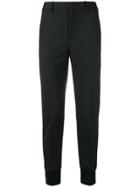 Neil Barrett Tailored Trousers With Elasticated Cuffs - Black