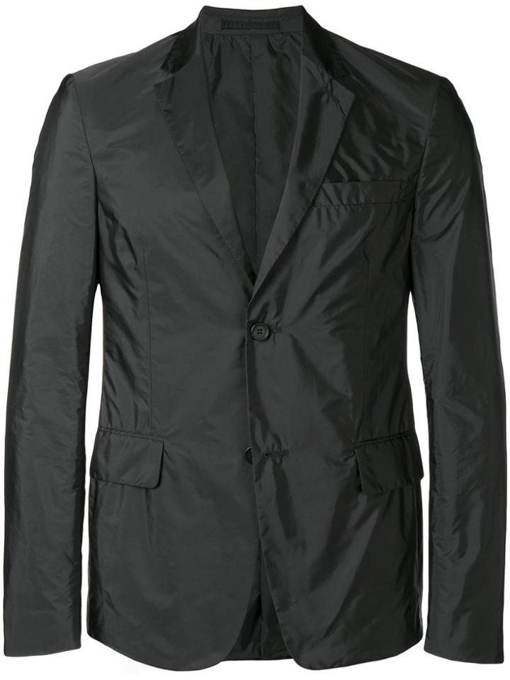 Prada Shell Blazer - Black