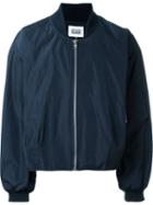 Christopher Shannon Classic Bomber Jacket, Men's, Size: M, Blue, Polyamide/polyester