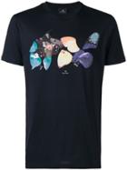 Ps By Paul Smith Butterfly Wing Print T-shirt - Blue