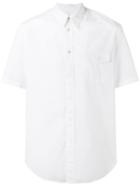 Maison Margiela Classic Short Sleeve Shirt, Men's, Size: 42, White, Cotton
