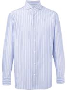 Borrelli Double Pinstriped Button Down Shirt