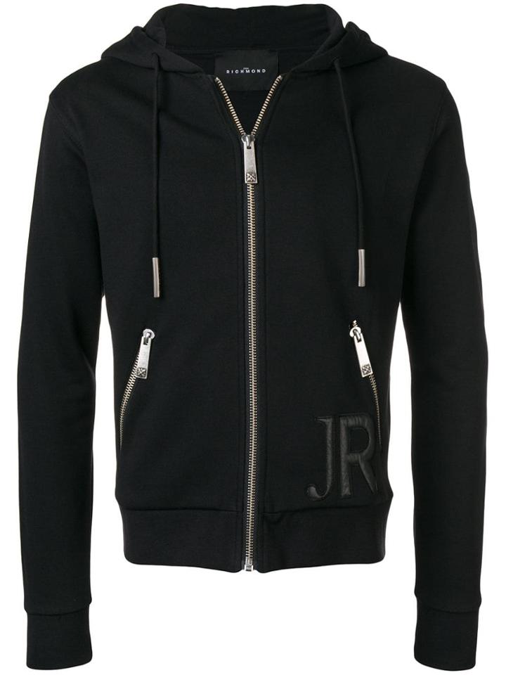John Richmond Hooded Jacket - Black