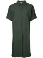 Lydia L. - Adeline Shirt Dress - Women - Polyester - 42, Green, Polyester