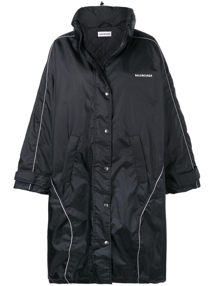 Balenciaga Scooter Parka - Black