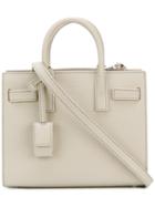 Saint Laurent Baby Sac De Jour Tote - Nude & Neutrals