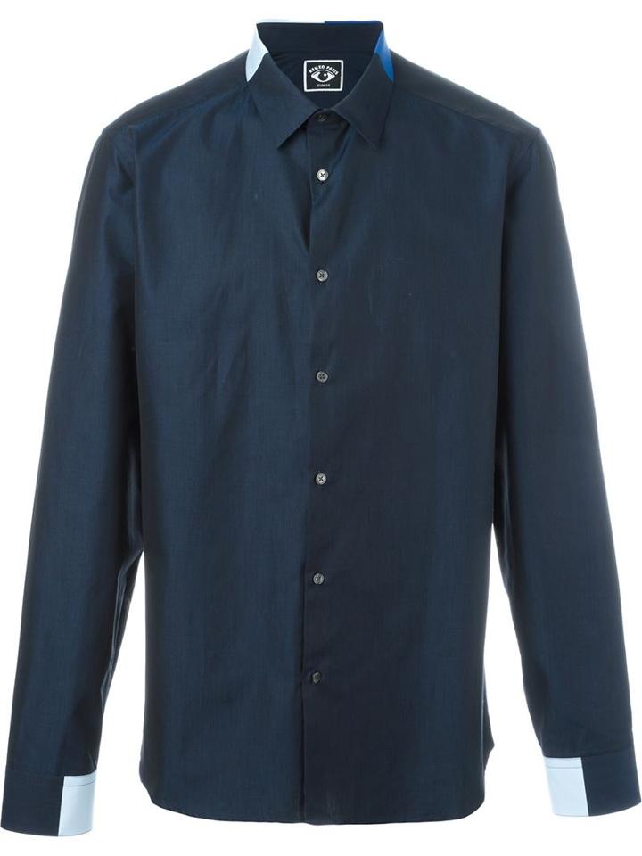 Kenzo Contrast Panel Shirt