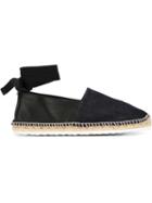 Pierre Hardy Ankle Strap Espadrilles, Men's, Size: 41, Blue, Rubber/cotton/leather