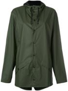Rains - Jacket Raincoat - Men - Polyester/polyurethane - S, Green, Polyester/polyurethane
