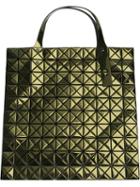 Bao Bao Issey Miyake Metallic Square Tote, Women's, Green, Nylon/polyester/polyurethane/pvc