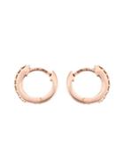 Astley Clarke Mini 'halo' Diamond Hoop Earrings - Pink & Purple