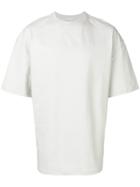 Ih Nom Uh Nit Embroidered Logo Oversized T-shirt - Grey