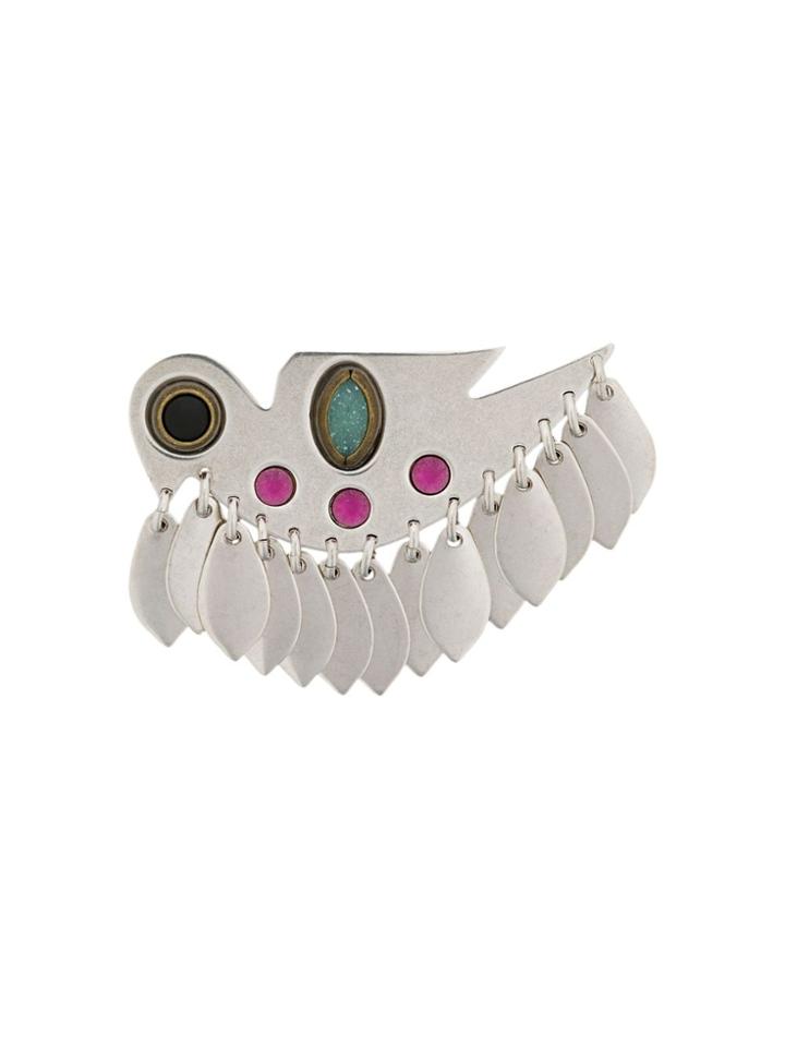 Isabel Marant Birdy Studs Brooch - Metallic