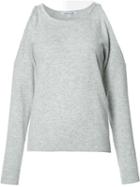 Elizabeth And James Rae Sweater, Women's, Size: Medium, Grey, Wool