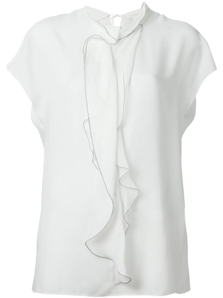 3.1 Phillip Lim Ruffled Placket Blouse