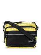 Stussy Mesh Panelled Shoulder Bag - Yellow
