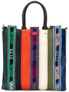 Valentino Valentino Garavani Embroidered Tote Bag - Multicolour